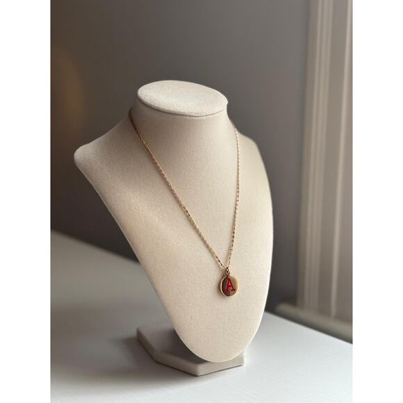 unbrand Jewelry - Gold Initial Necklace Letter A Pendant Minimal Dainty Personalized Jewelry